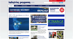 Desktop Screenshot of industriaspesqueras.com